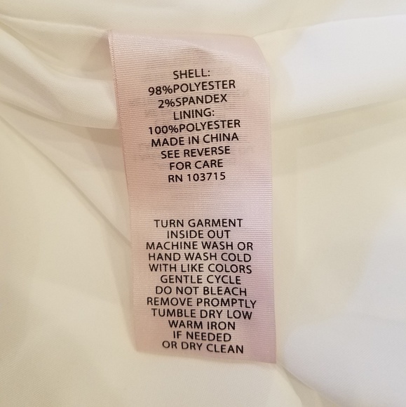 Nanette Lepore Classy White Black Trim Dress Sz12 - Picture 8 of 8